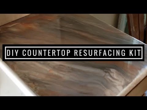 Metallic Diy Countertop Resurfacing Kit You