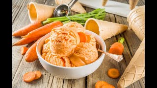 Carrot Ice Cream Recipe / Ice Cream Recipe / கேரட் ஐஸ் கிரீம்