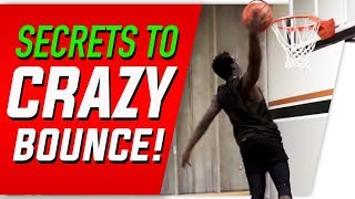 Secret Keys to Getting CRAZY Bounce: Vertical Jump Training Drills and Techniques