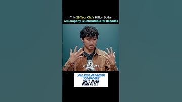 World’s Youngest Self-Made Billionaire | Founder of $29 billion AI startup- Scale AI | Alexandr Wang