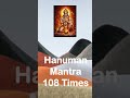 Hanuman Mantra 108 Times | Tuesday Special 🔥 Power, Protection &amp; Courage |  Evening Shorts4