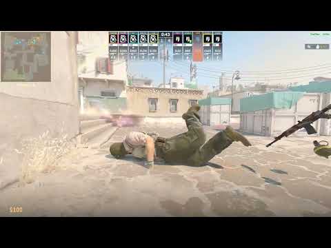 lauNX POV against B8 on Dust2