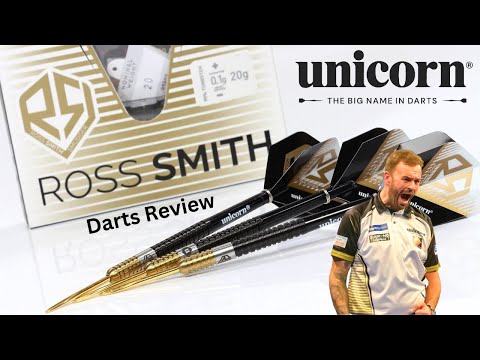 Unicorn Ross Smith Two Tone Steel Tip Darts - 24gm