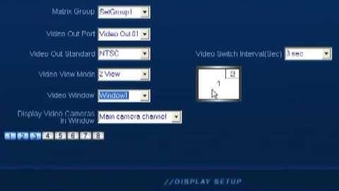 Hybrid nDVR Matrix Screen