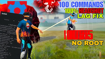Top 100+ SetEdit Commands to Unlock MAX FPS in Free Fire 🔥 | Boost Performance (No Root) 2025
