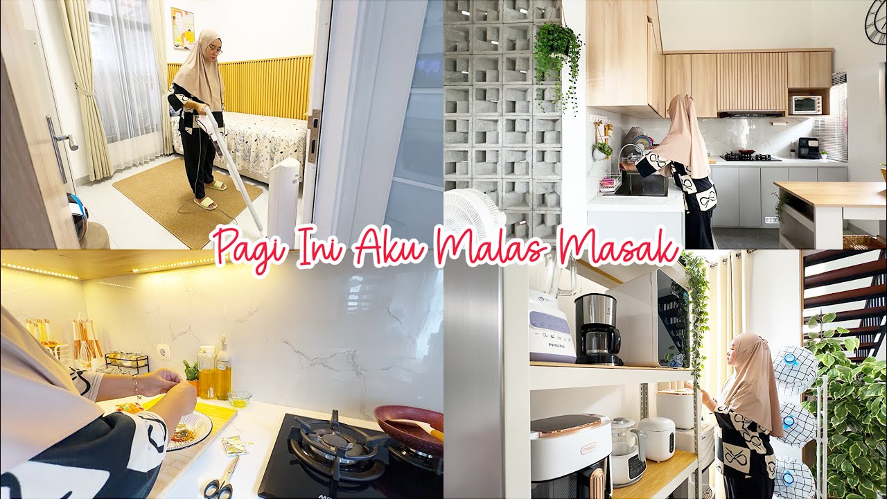 Sesekali Sarapan Tak Sehat, Lagi Malas Masak, Makan Mie Instant & Beberes Aja