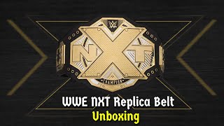 NXT Championship Replica Unboxing