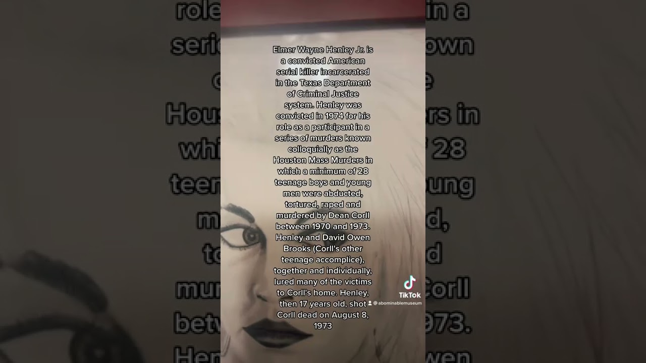 Elmer Wayne Henley Jr. artwork YouTube