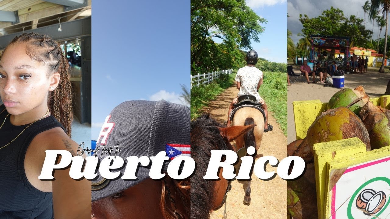 the trip that actually left the groupchat 🇵🇷 (puerto rico vlog,  horseback riding, jet skis,  +more)