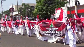 Kirab Merah Putih Terpanjang 1000 Meter - Muktamar Sufi Internasional Habib Lutfi Pekalongan