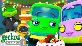 Family Valentines Day With Baby Truck｜Gecko's Garage｜Funny Cartoon For Kids｜Videos For Toddlers