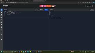 Print a lower triangular matrix of stars in Python