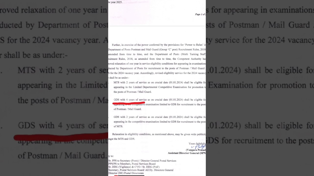 breaking news...for MTS and Postman exam 