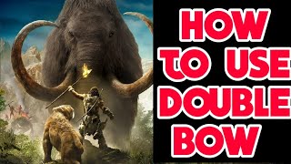 FAR CRY PRIMAL-HOW TO USE DOUBLE BOW STEALTH WEAPON
