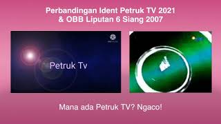 Perbandingan Id Petruk Tv & Obb Liputan 6 Siang