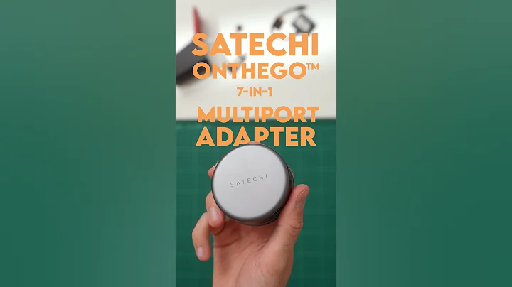 Satechi  OntheGo™ 7-in-1 Multiport Adapter#SatechiSetup #Satechi #onthego