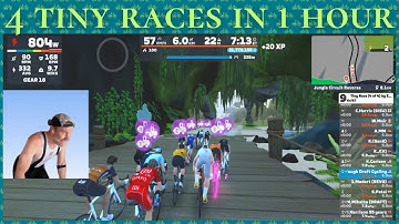 Want to Improve Your Zwift Racing Score Quickly? Ride the Tiny Race Series!