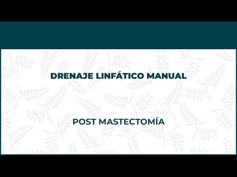 Video: Cómo reducir el drenaje después de una mastectomía: 13 pasos