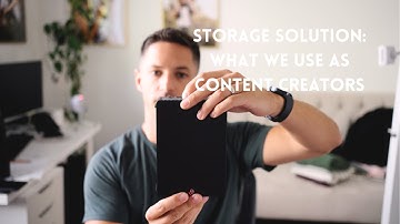 What We Use To Store Our Video Footage As Content Creators