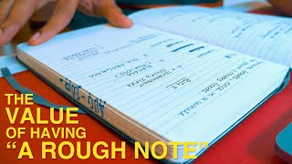 Why I Have A Rough Note Instead Of A Bullet Journal ?