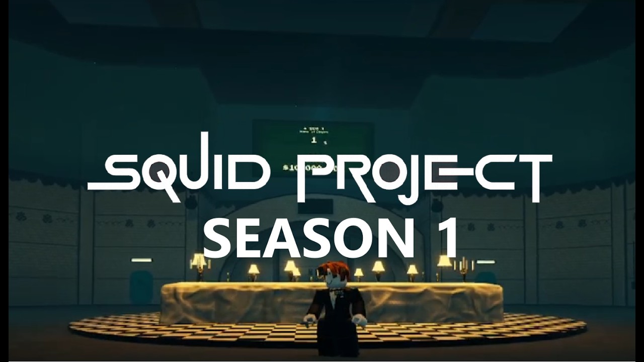 Roblox Squid Project Season 1 gameplay full walktrough (no commentary)