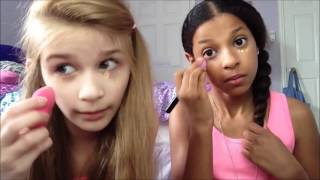 Get Ready With Us For A Birthday Party Hair, Makeup & Outfits