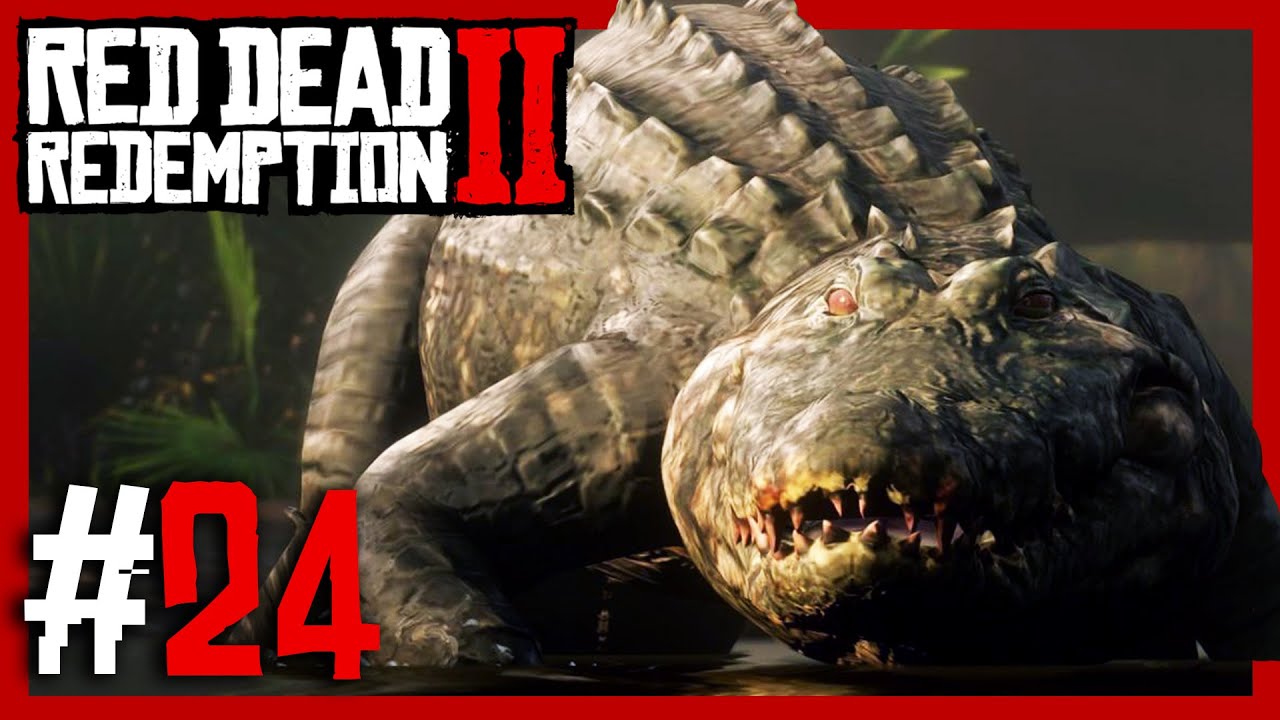 Cocodrilo Rdr2 I SAW A MEGA CROCODILE !! | RED DEAD REDEMPTION 2 | PART 24 | Malayalam ...