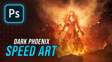 Photoshop Speed Edit | Dark Phoenix