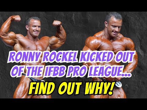 Marvin Rockel Ronny Rockel kicked out of the IFBB Pro League... Find out why! - YouTube