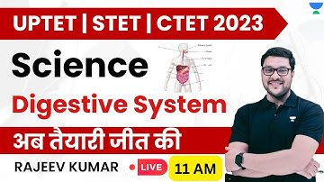 Science | Digestive System | UPTET/STET/CTET 2023 | Rajeev Kumar