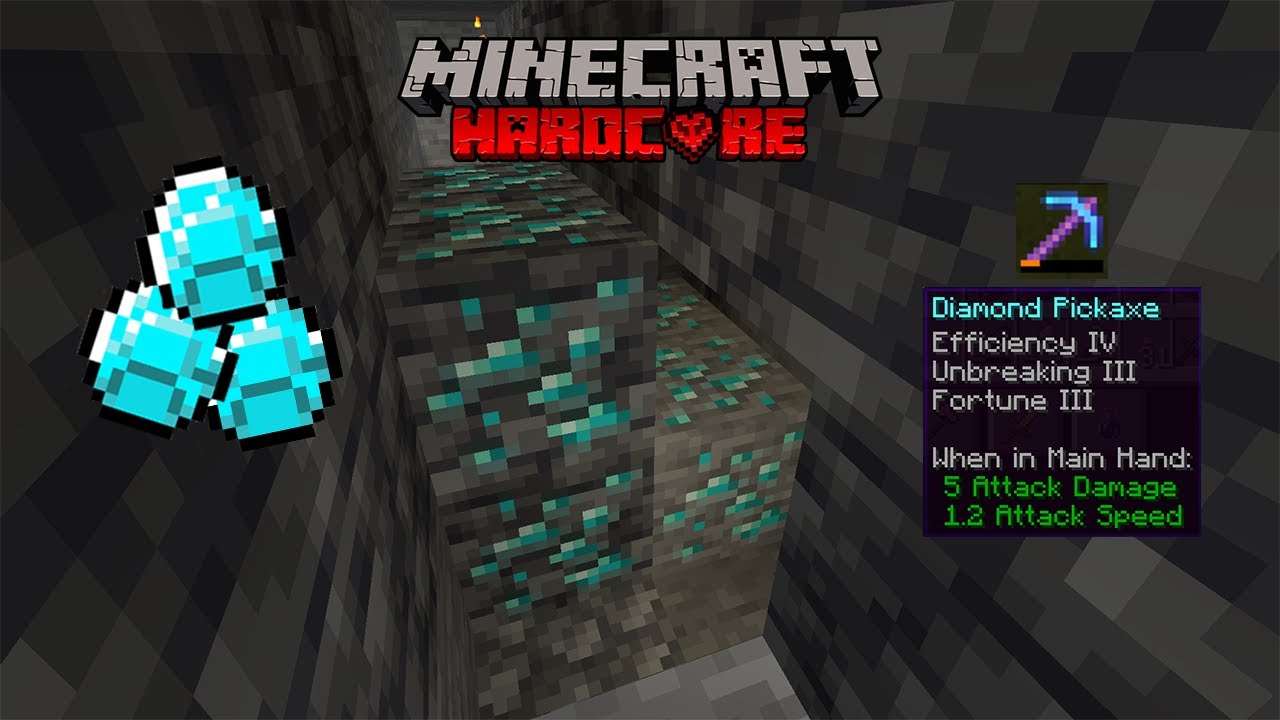 Where to mine for diamonds in 1.17! | Minecraft 1.17.1 Hardcore Let's ...
