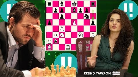 Crazy Tania Sachdev vs Magnus Carlsen CHESS game 8