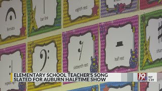 Hartselle Elementary School Teacher's Original Song Set to Play in Auburn Halftime Show