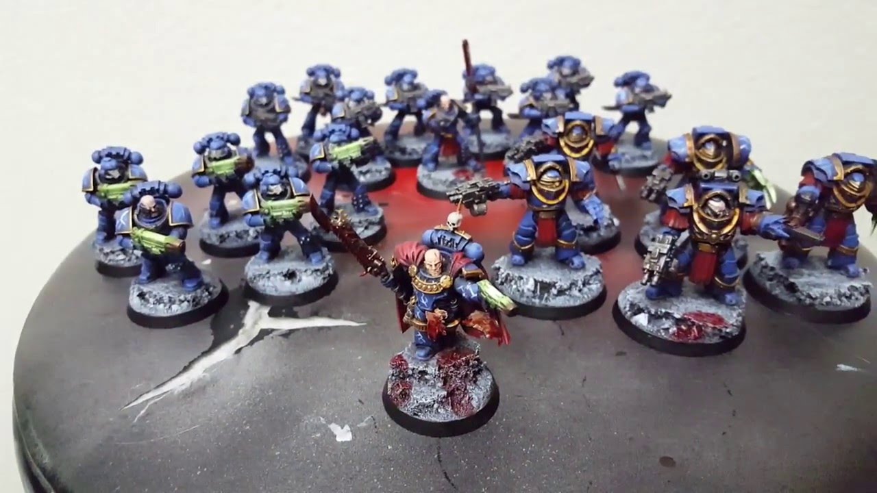 Battle Bros 30k Painting Challenge 750 points Night Lords YouTube