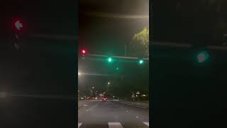 POV Night Drive Therapy #asmr #calm #chill #automobile #backgroundmusic #travel #background #shorts