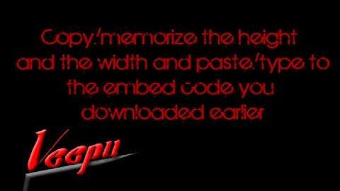 Embedding SWF Signature in forums (Tutorial)