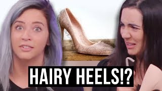 Making Weird Hairy Shoes with SAFIYA NYGAARD (Beauty Break)