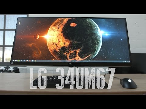 LG 34UM67-P Ultrawide Freesync Gaming Monitor: Tour & Review!