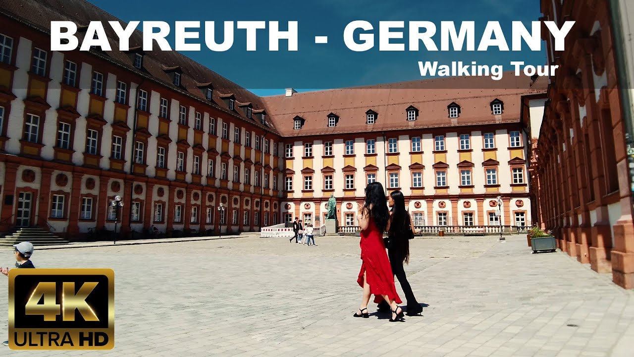 БАЙРЕУТ ГЕРМАНИЯ Пеший тур 4K