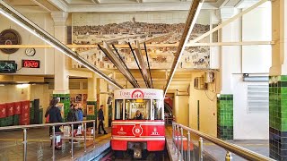 The World&#39;s Second Subway | Istanbul, built in 1875 | F2 Historical Tunnel Funicular Line