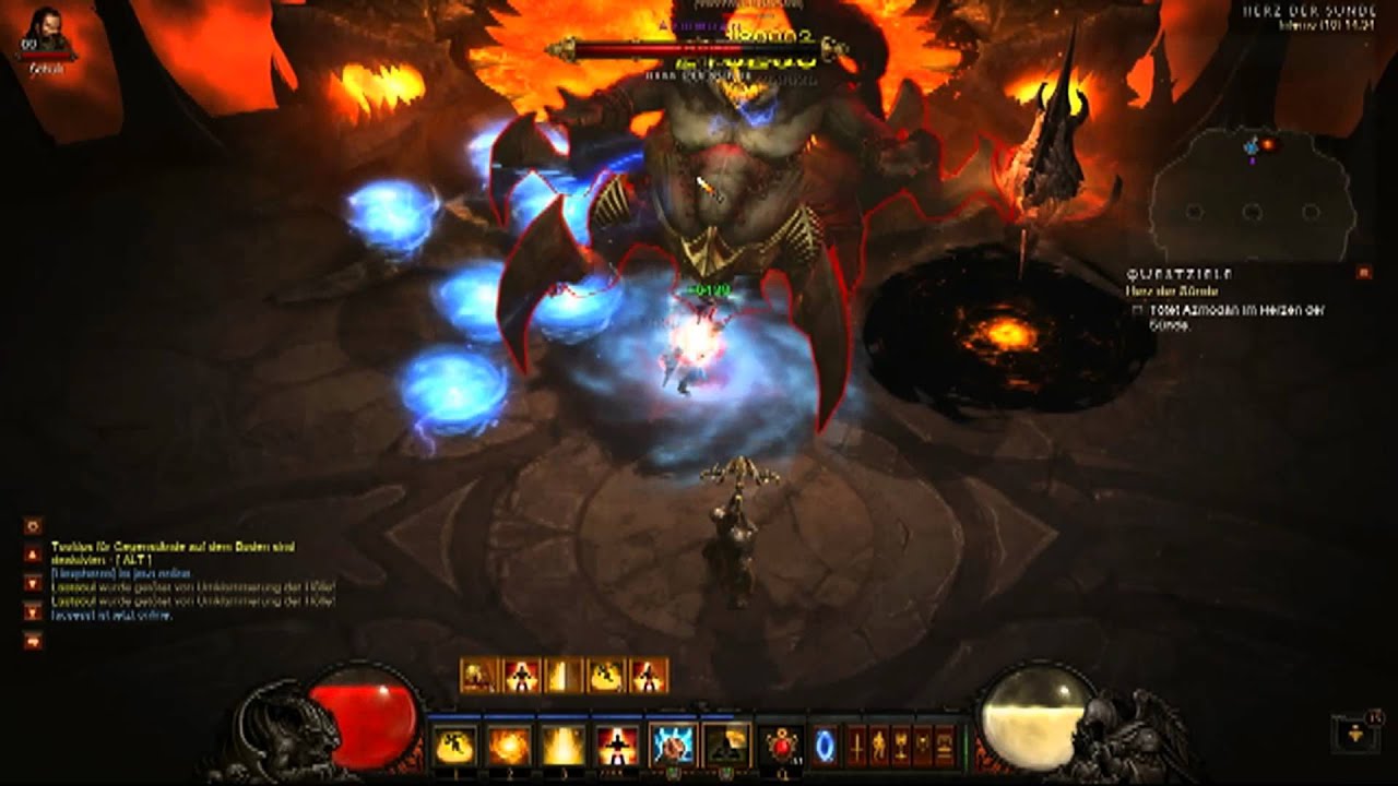 Monk Azmodan Fast kill MP 10 in 44sec