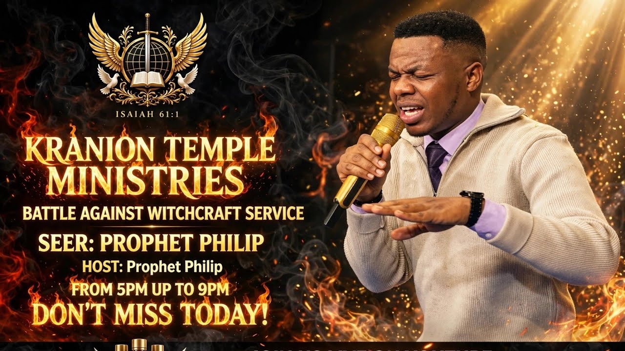 BATTLE AGAINST WITCHCRAFT SERVICE   ON 21ST  AUG  2026