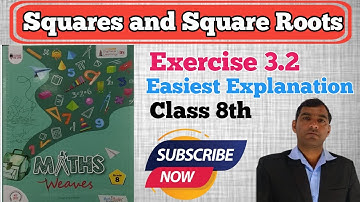 exercise 3.2 class 8th maths weaves book