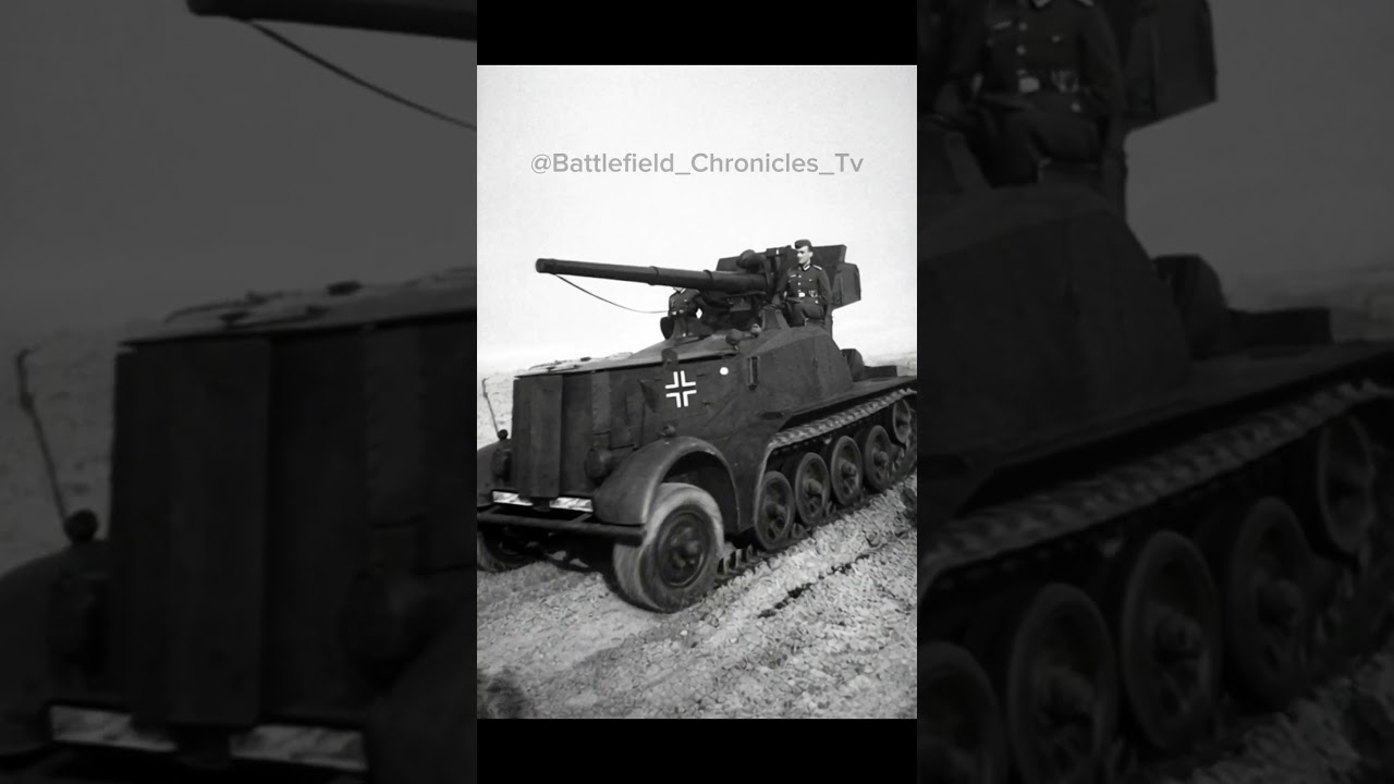 The "Bunker Buster": 88mm Flak on a Half-Track! 🇩🇪 