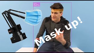 Automating Mask Encouragement with Robots and BrainFrame