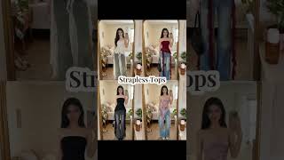 POV: Tumhara wardrobe upgrade hone wala hai 🤭✨ Which top is your favorite? 💕👇#shorts#youtubeshorts