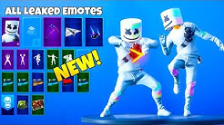 New Secret Skin Leaked Dance Bear Fortnite Battle Royale - all leaked emotes with marshmello skin showcase fortnite battle royale duration 12 28