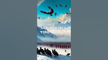 Sky Burials: An Enthralling Glimpse into Tibet’s Ritual⚱️🦅