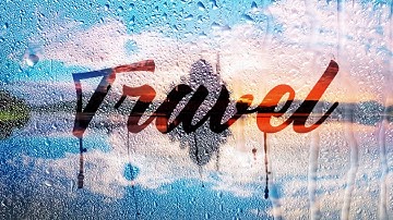Rainy Text effect | Writing text Travel on foggy window | Photoshop cs6