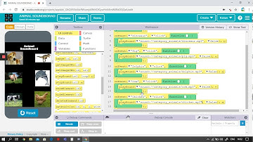 I made an Animal Soundboard on code.org
